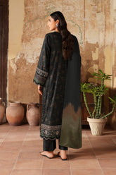 3-PC Unsititched  Embroidered Viscose Linen By Iznik | IPF-06